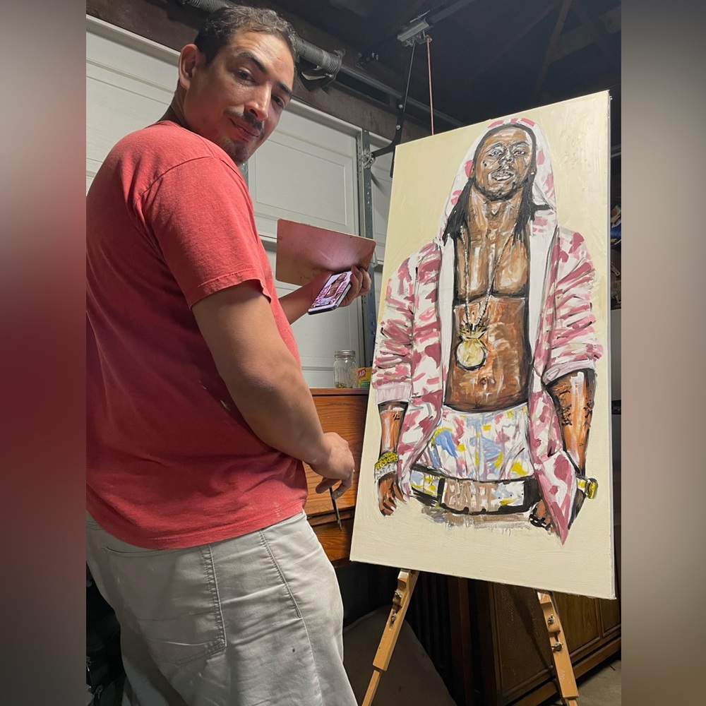 He paints - Picture 11 of 16